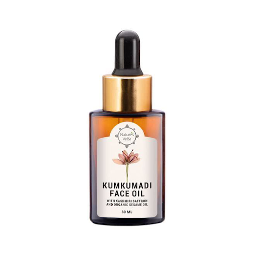 Кумкумади: масло для сияния кожи (30 мл), Kumkumadi Face Oil, произв. Nature&apos;s Veda #1