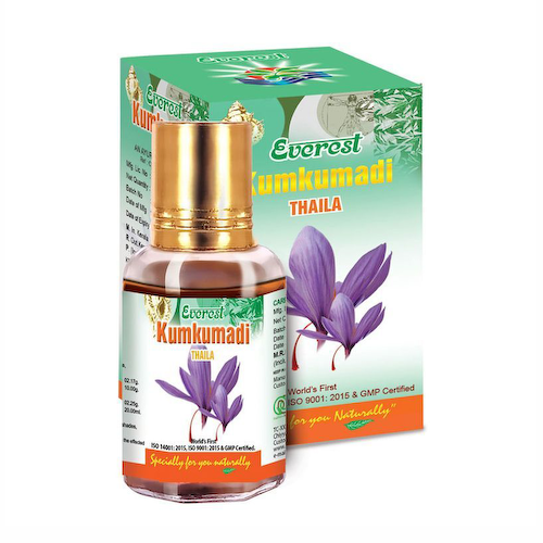 Кумкумади: омолаживающее масло (10 мл), Kumkumadi Thaila, произв. Everest Ayurveda #1