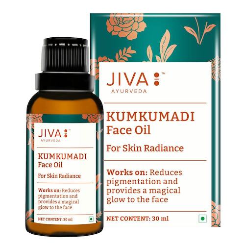 Кумкумади: омолаживающее масло для лица (30 мл), Kumkumadi Oil, произв. Jiva #1
