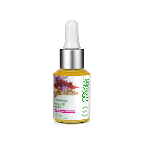 Масло Кумкумади с Шафраном, Овсом и Сандалом (30 мл), Kumkumadi Radiance Face Oil Saffron, Oats &amp; Sandalwood, произв. Organic Harvest #1