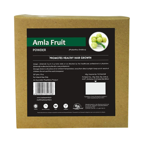 Порошок Амлы (227 г), Amla Fruit Powder, произв. Herb Essential #1