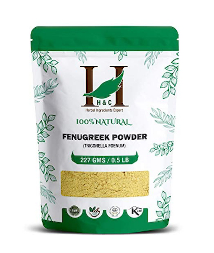Пажитник: порошок для волос (227 г), Fenugreek Powder, произв. H&amp;C #1
