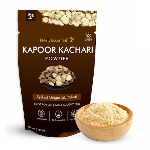 Порошок Имбирной лилии (100 г), Kapoor Kachari Powder, произв. Herb Essential #1