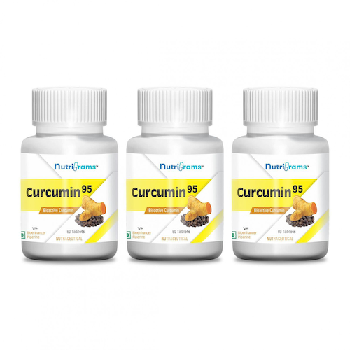 Набор Куркумин 95 (3 x 60 таб, 500 мг), Curcumin 95 Set, произв. Nutrigrams #1