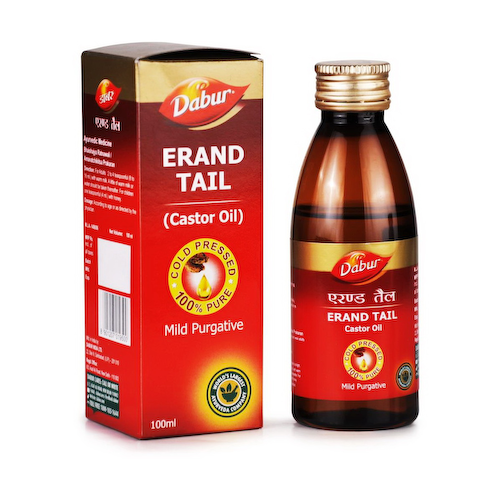 Касторовое масло (100 мл), Castor Oil, произв. Dabur #1