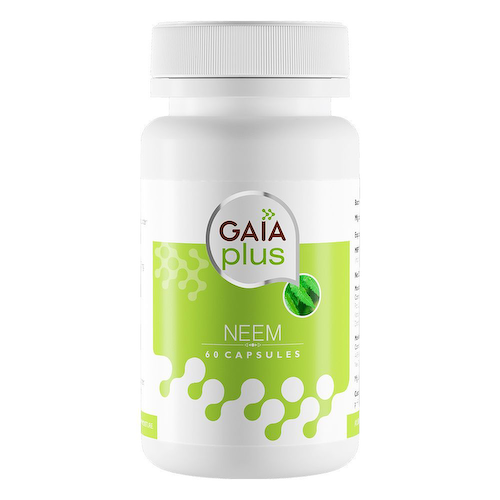 Ним (60 кап, 250 мг), Neem, произв. Gaia #1