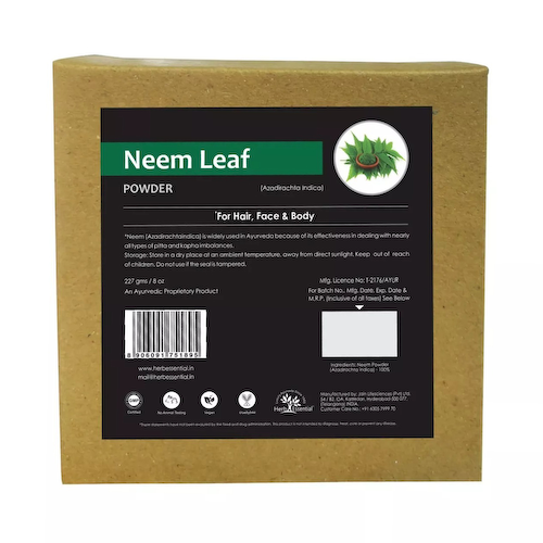 Порошок листьев Нима (227 г), Neem Leaf Powder, произв. Herb Essential #1