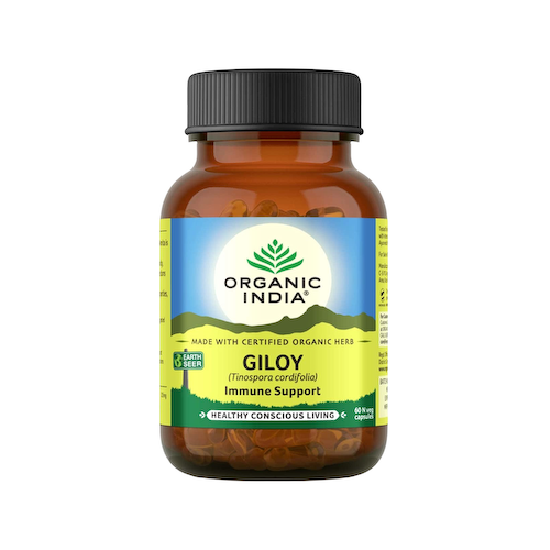 Гилой (60 кап, 325 мг), Giloy, произв. Organic India #1