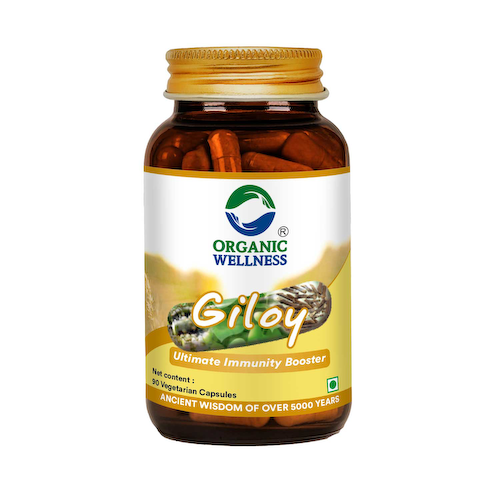 Гилой (90 кап, 400 мг), Giloy Capsules, произв. Organic Wellness #1