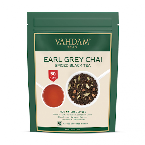 Черный чай Эрл Грей Масала (100 г), Earl Grey Chai Spiced Black Tea, произв. VAHDAM #1