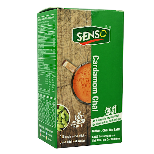 Чай с Кардамоном 3 в 1 (10 стиков, 14 г), Cardamom Chai 10 sticks 3 in 1, произв. Senso #1