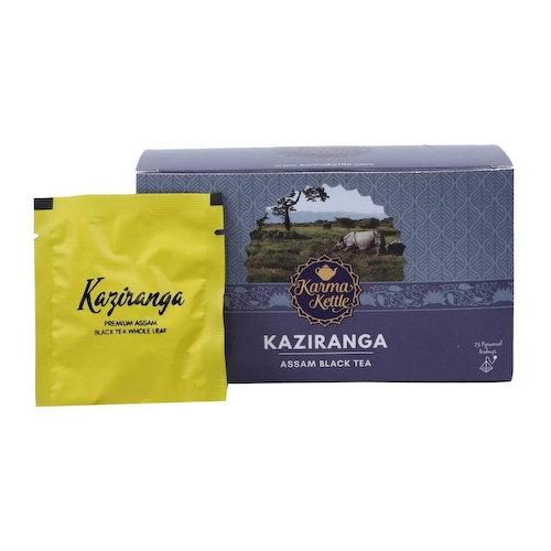 Черный чай Ассам (25 пак, 2 г), Kaziranga, произв. Karma Kettle #1