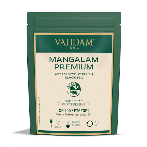 Черный чай Ассам Мангалам Премиум (100 г), Mangalam Premium Assam Black Tea, произв. VAHDAM #1