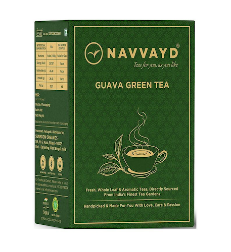 Зеленый чай с Гуавой (100 г), Guava Green Tea, произв. Navvayd #1