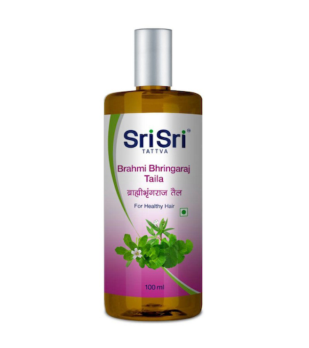 Масло для волос Брахми Брингарадж (100 мл), Brahmi Bhringaraj Taila For Healthy Hair, произв. Sri Sri Tattva #1