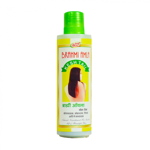 Масло для волос с Брахми и Амлой (200 мл), Brahmi Amla Kesh Tail, произв. Shri Ganga Pharmacy #1