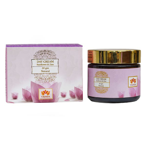 Дневной крем с Подсолнечником и Цинком (50 г), Sunflower &amp; Zinc Day Cream, произв. Vrindaam #1