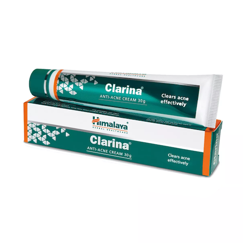 Кларина: крем от прыщей и угревой сыпи (30 г), Anti-Acne Cream Clarina, произв. Himalaya #1