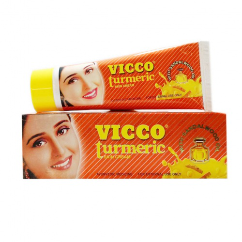 Крем для лица с Куркумой (50 мл), Turmeric Skin Cream, произв. Vicco #1
