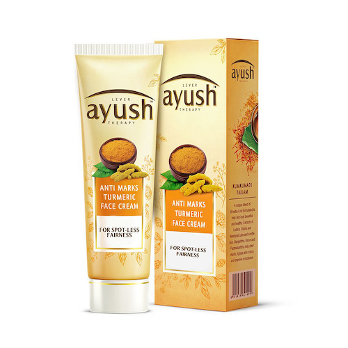 Крем для лица с Куркумой от пигментных пятен (50 г), Anti Marks Turmeric Face Cream, произв. Lever Ayush #1