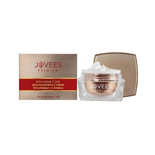 Крем для осветления кожи с белой Шелковицей и Эмбликой (50 г), Intensive Care Skin Brightening Cream White Mulberry &amp; Emblica, произв. Jovees #1