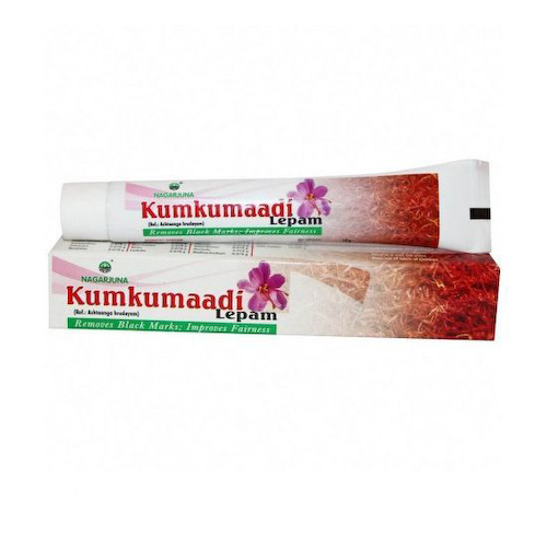 Кумкумади Лепам: восстанавливающий крем для лица (10 г), Kumkumadi Lepam, произв. Nagarjuna #1