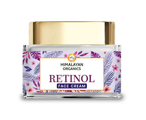 Ночной крем для лица с Ретинолом (50 г), Retinol Night Cream, произв. Himalayan Organics #1