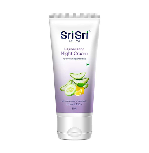 Омолаживающий ночной крем для лица (60 мл), Rejuvenating Night Cream, произв. Sri Sri Tattva #1