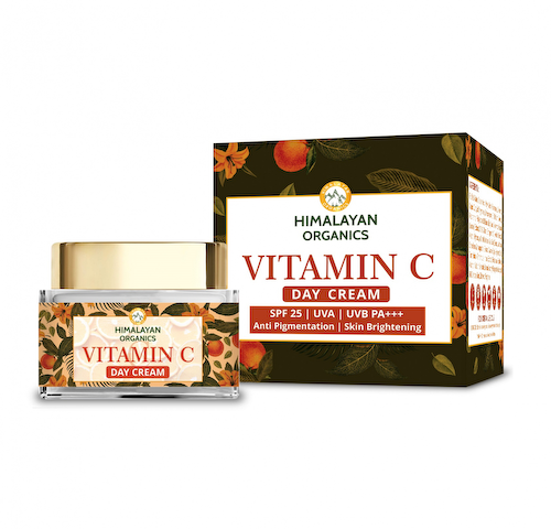 Осветляющий дневной крем для лица с витамином С (50 мл), Vitamin C Day Cream, произв. Himalayan Organics #1