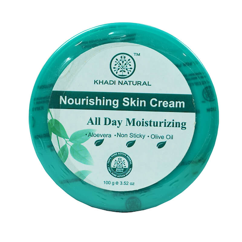 Питательный крем для лица с Алоэ вера (100 г), Nourishing Skin Cream, произв. Khadi Natural #1