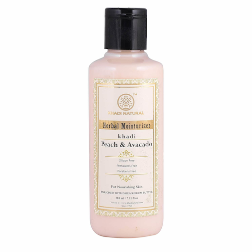 Увлажняющий крем для тела с Персиком и Авокадо (210 мл), Peach and Avacado Moisturizer cream, произв. Khadi Natural #1