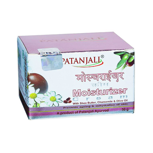 Увлажняющий крем с маслом Ши, Ромашкой и Оливковым маслом (50 г), Moisturizer Cream, произв. Patanjali #1