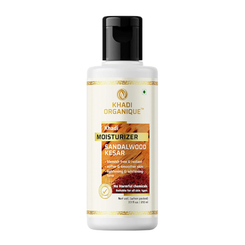 Увлажняющий крем с Сандалом и Шафраном (210 мл), Moisturizer Sandalwood Kesar, произв. Khadi Organique #1