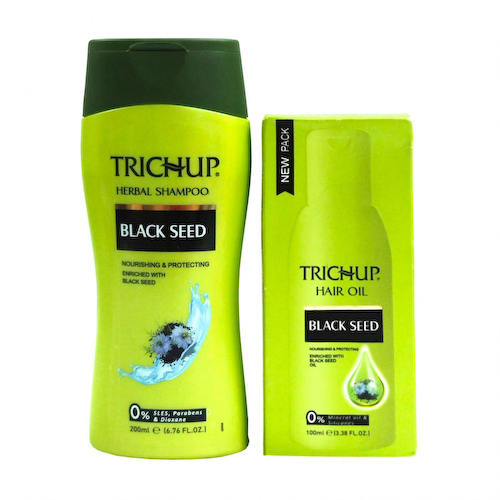 Набор для волос Тричуп с Черным тмином (200 + 100 мл), Trichup Black Seed Set, произв. VASU #1