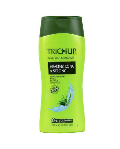 Тричуп: натуральный укрепляющий шампунь (200 мл), Natural Shampoo Healthy Strong &amp; Long, произв. VASU #1