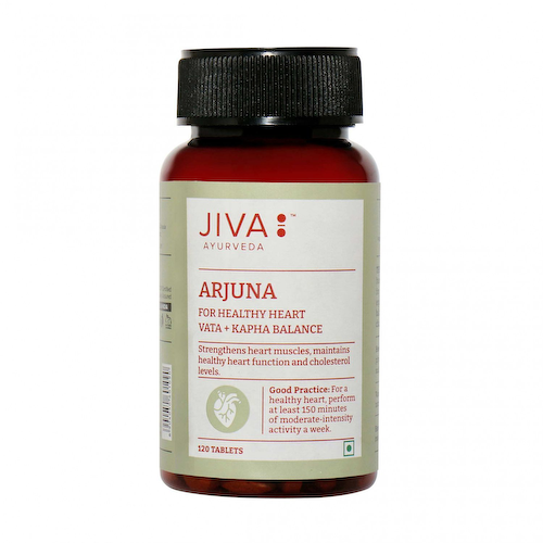 Арджуна (120 таб, 500 мг), Arjuna Tablets, произв. Jiva #1