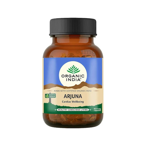 Арджуна (60 кап, 400 мг), Arjuna, произв. Organic India #1