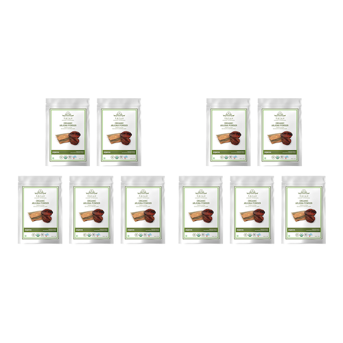 Набор Органический порошок Арджуны (10 x 100 г), Organic Arjuna Powder Set, произв. Aryan #1