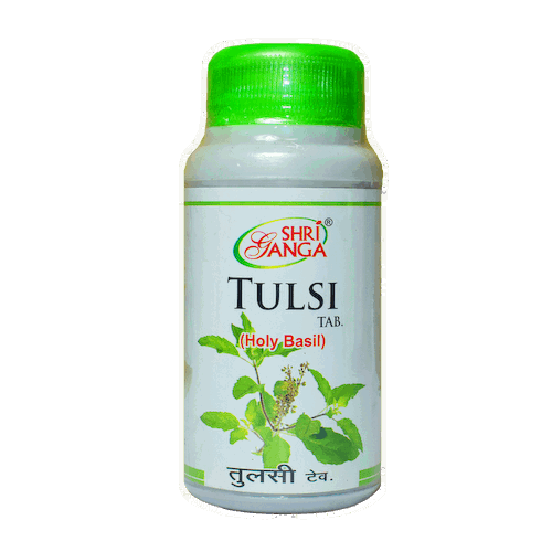 Тулси (120 таб, 750 мг), Tulsi, произв. Shri Ganga Pharmacy #1