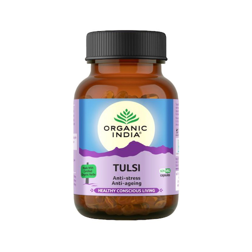 Тулси (60 кап, 300 мг), Tulsi, произв. Organic India #1