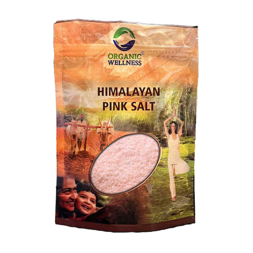 Гималайская розовая соль (450 г), Pink Rock Salt, произв. Organic Wellness #1