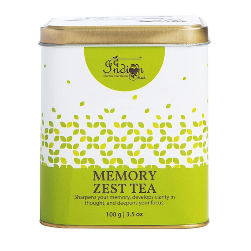 Чай для улучшения памяти (100 г), Memory Zest Tea for Memory, произв. Indian Chai #1
