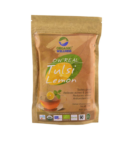Чай с Тулси и Лимоном (100 г), Tulsi Lemon Tea, произв. Organic Wellness #1