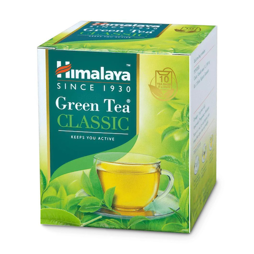 Классический зеленый чай (10 пак), Green Tea, произв. Himalaya #1