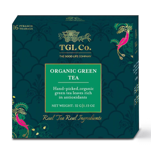 Органический зеленый чай (16 пак, 2 г), Organic Green Tea, произв. TGL Co. #1