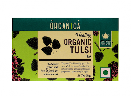 Тулси Зеленый чай (25 пак), Tulsi Green Tea, произв. Organica #1
