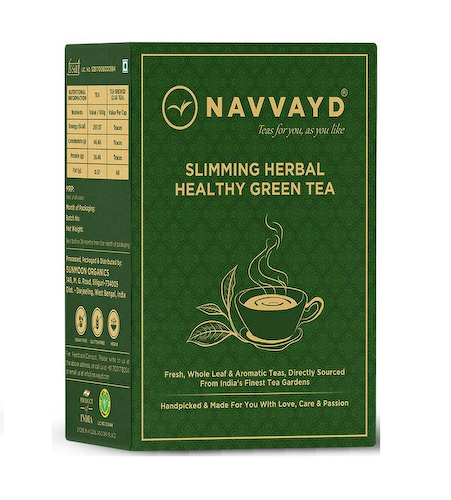 Зеленый чай для снижения веса (100 г), Slimming Herbal Healthy Green Tea, произв. Navvayd #1