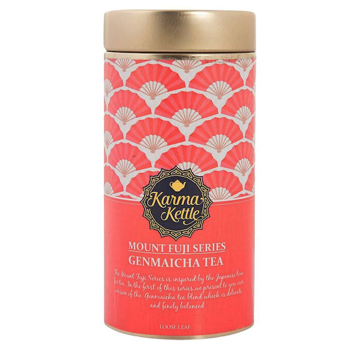Зеленый чай Генмайча (50 г), Mount Fuji, произв. Karma Kettle #1
