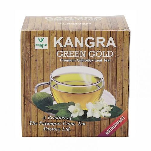 Зеленый чай Кангра (250 г), Kangra Green Gold, произв. Palampur Tea Factory #1