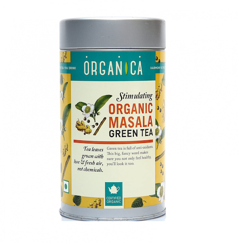 Зеленый чай Масала (100 г), Organic Masala Green Tea, произв. Organica #1